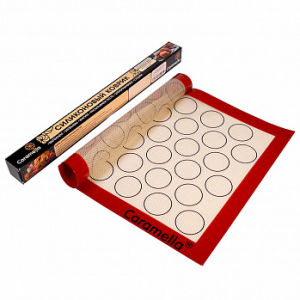 Силиконовый коврик для выпечки с разметкой для макарон “Профи”, 40*30 см