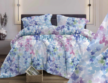 Комплект постельного белья Феерия сине-фиолетовый бязь