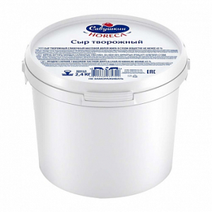 Сыр творожный Савушкин 2,4 кг