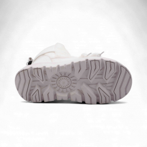 Ботинки на меху F3959-21 белые