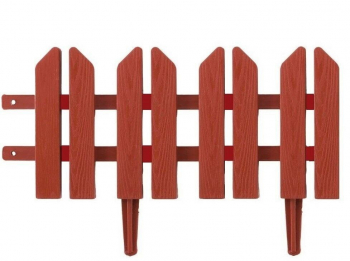 Бордюр «Летний сад» 16х300 см (терракот)