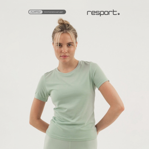 Футболка женская Resport, бифлекс, размер 42 (XS), мятная