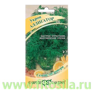 Укроп Аллигатор 2,0 г автор. (семена для проращивания)