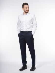 Костюмные брюки в виндзорскую клетку силуэта slim