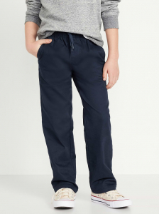 Straight Leg Built-In Flex Pull-On Pants for Boys