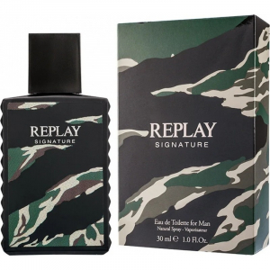 REPLAY SIGNATURE FOR MAN edt (m) 30ml TESTER