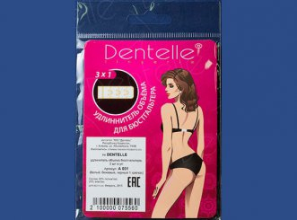 Удлинитель для бюстгальтера №A031 Dentelle 1 крючок [3шт]