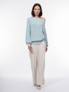 Прямые струящиеся брюки со стрелками