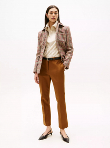 Stretch-Gabardine Slim Ankle Pant