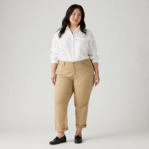 Mid Rise Boyfriend Women's Jeans (plus Size)