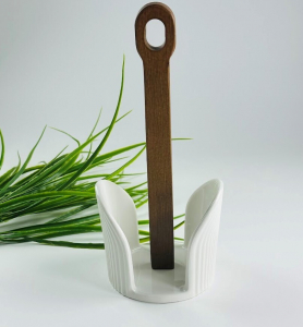 235-045 Держатель для салфеток 25см TROPICAL в под.уп.(х16)Фарфор