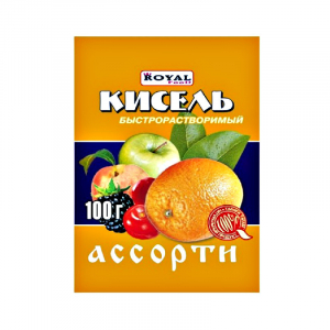 Быстрорастворимый кисель ассорти 100гр*80