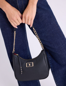 POUCHETTE BAG WITH CROSSBODY STRAP