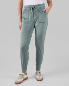 WOMEN'S VELOUR LUXE RIB JOGGER