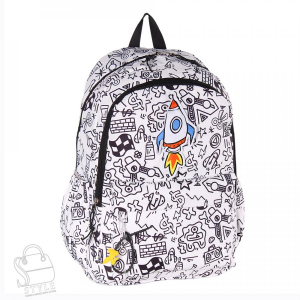 Рюкзак текстильный 5685PW black Sikaile