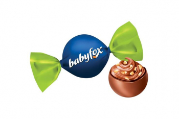 «BabyFox», конфеты шоколадные Galaxy sphere с фундуком (упаковка 0,5 кг)