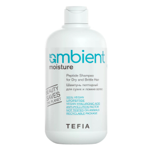 TEFIA Ambient Шампунь пептидный для сухих и ломких волос / Peptide Shampoo for Dry and Brittle Hair, 250 мл