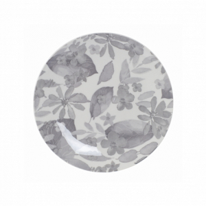 Тарелка десертная BLOOMING серая 19см