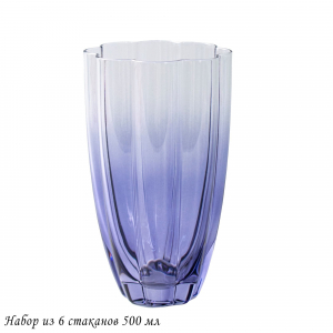584-036 Набор из 6 стаканов 500мл в под.уп.(х4)Стекло