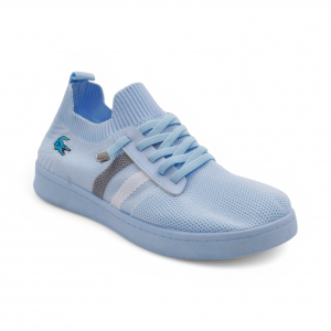 Кроссовки женские текстильные TD33-7 голубые