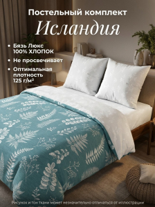Комплект постельного белья Исландия бязь