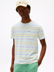 Everyday Stripe Pocket T-Shirt