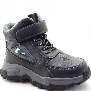 T217-3 сер Ботинки деми для мальчиков (27-32)/8