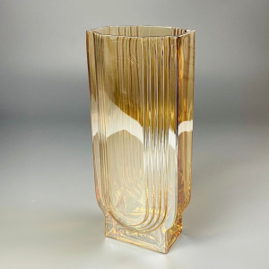 200-195 Декоративная ваза для цветов 30см в под.уп.(х12)Стекло