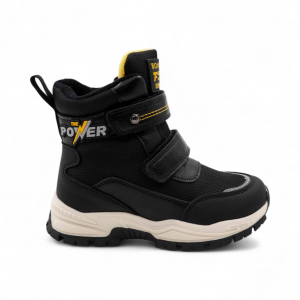 Ботинки мембранные на меху А6672-1 черные