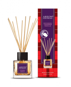 Ароматизатор для дома AREON TARTAN (Patchouli-Lavender-Vanilla / Пачули-Лаванда-Ваниль) 50мл