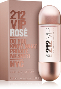 CAROLINA HERRERA 212 VIP ROSE edp (w) 80ml + 10ml