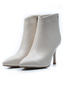 01-PCM-342-3 BEIGE Ботинки демисезонные женские (натуральная кожа, байка)