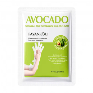 Удлинённые маски-перчатки для рук FAYANKOU с авокадо
