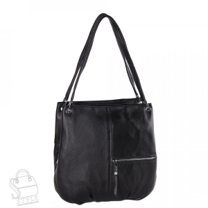 Сумка женская кожаная 99360 black Velina Fabbiano/30 в Новосибирске