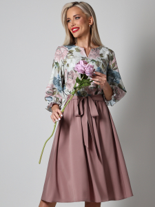 Платье Эстетика контрастов, нежная