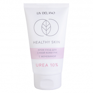 Крем-уход для сухой кожи рук Healthy skin  с мочевиной 10% 150г Liv Delano