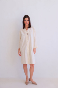 16214 Платье-туника льняное