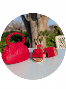 Комбо Morxiba 26000 + AB Zapatos PELLE · LUX Rojo АКЦИЯ