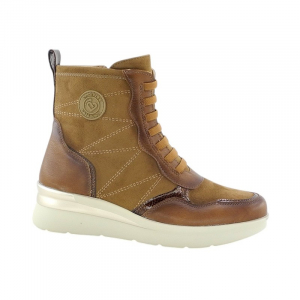 Amarpies Botin Moda Mujer En Cuero