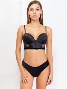 Комплект №7418+7413 Sielei корсет стринг