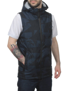 2122 DK. BLUE Жилет мужской (100 гр. синтепон)