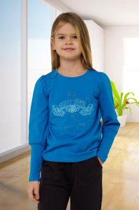 лонгслив для девочки Д 025/1-21 -50%