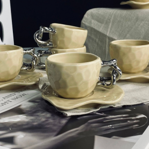 163-080 Кофейный набор 12пр. 130мл в под.уп.(х8)Фарфор