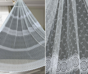 Сетка с вышивкой 0404 280см