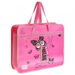 Папка с ручками пластиковая А4, 37 х 22 х 5 см 