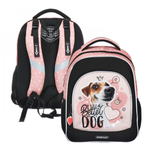 Рюкзак школьный Erich Krause ErgoLine 15L, 39?28?14 см, эргономичная спинка, Jack Russell 60096