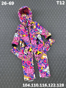 Комбинезон T12  розовый