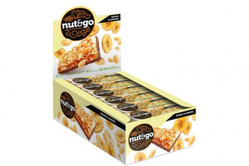 «Nut&Go», батончик «Банан и арахис», 42 г (упаковка 18 шт)