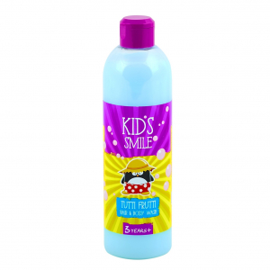 Шампунь и гель для душа для детей Kids Smile увлажнение  глицерин, кокосовое масло, тетранатриевая соль Romax