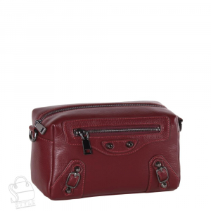 Сумка женская кожаная 553NN wine red Natale Navetta